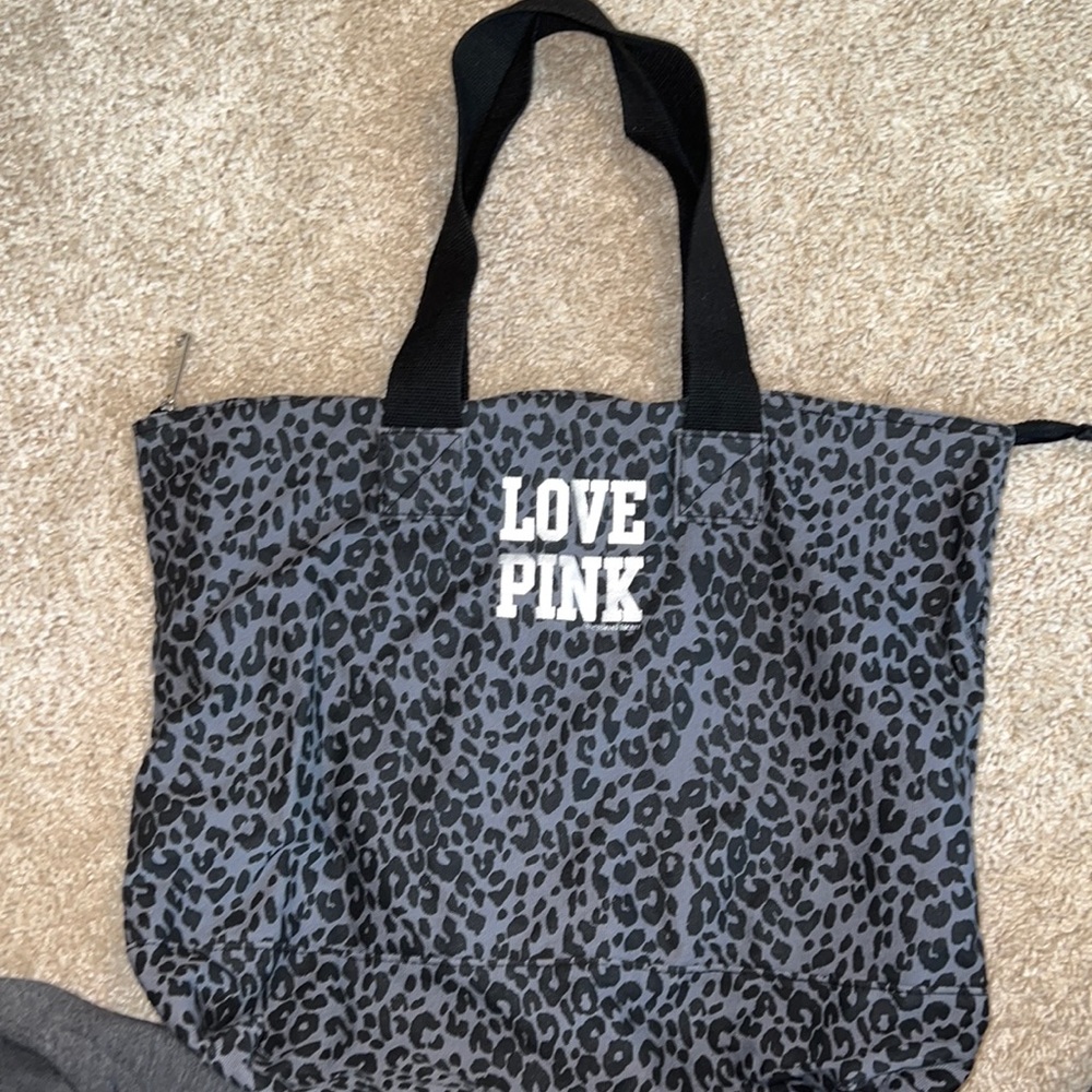 Pink travel bag
